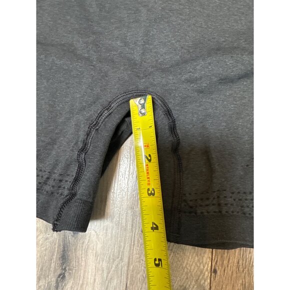 Gymshark Womens M High-Waisted Adept Fleck Seamless Shorts Compression Black  Gr - Picture 6 of 7